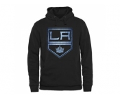 Los Angeles Kings Black Rinkside Pond Hockey Pullover Hoodie