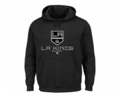 Los Angeles Kings Majestic Black Big & Tall Critical Victory Pullover Hoodie