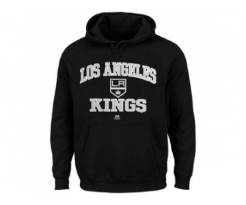 Los Angeles Kings Majestic Black Heart & Soul Hoodie