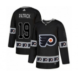 Adidas Philadelphia Flyers #19 Nolan Patrick Authentic Black Team Logo Fashion NHL Jersey