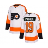 Adidas Philadelphia Flyers #19 Nolan Patrick Authentic White Away NHL Jersey