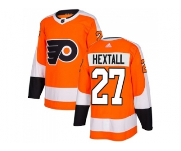 Adidas Philadelphia Flyers #27 Ron Hextall Orange Home Authentic Stitched NHL Jersey