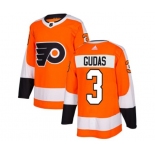 Adidas Philadelphia Flyers #3 Radko Gudas Authentic Orange Home NHL Jersey