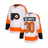 Adidas Philadelphia Flyers #30 Michal Neuvirth Authentic White Away NHL Jersey