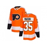 Adidas Philadelphia Flyers #35 Steve Mason Orange Home Authentic Stitched NHL Jersey