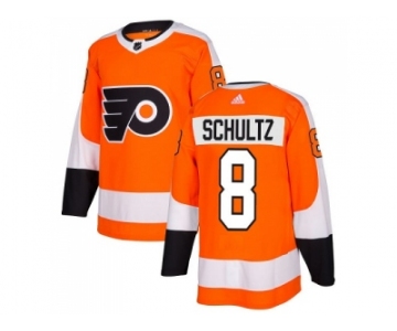 Adidas Philadelphia Flyers #8 Dave Schultz Orange Home Authentic Stitched NHL Jersey