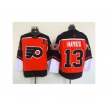 Men's Philadelphia Flyers #13 Kevin Hayes Orange 2021 Reverse Retro Authentic Jersey