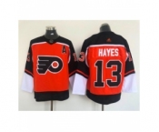 Men's Philadelphia Flyers #13 Kevin Hayes Orange 2021 Reverse Retro Authentic Jersey