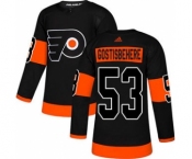 Men's Philadelphia Flyers #53 Shayne Gostisbehere Black Alternate Stitched Hockey Jersey