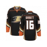 Men's Reebok Anaheim Ducks #16 Ryan Garbutt Premier Black Home NHL Jersey