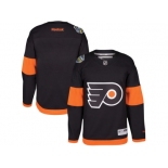 Men's Reebok Philadelphia Flyers Customized Black 2017 Stadium Series Stitched NHL Jersey