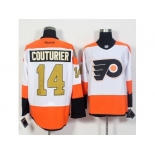 Philadelphia Flyers #14 Sean Couturier White 3rd Stitched NHL Jersey