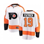 Philadelphia Flyers #19 Nolan Patrick Fanatics Branded White Away Breakaway NHL Jersey