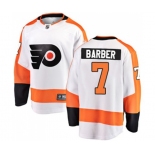 Philadelphia Flyers #7 Bill Barber Fanatics Branded White Away Breakaway NHL Jersey