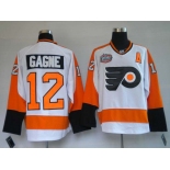 nhl jerseys philadelphia flyers 12 gagne white[winter classic vintage 09]