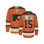 nhl jerseys philadelphia flyers #15 michael del zotto orange