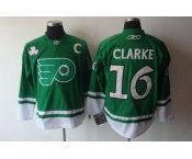 nhl jerseys philadelphia flyers #16 clarke green