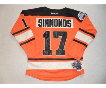 nhl jerseys philadelphia flyers #17 simmonds orange[black number][simmonds]