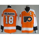 nhl jerseys philadelphia flyers #18 mike richards orange