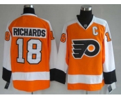 nhl jerseys philadelphia flyers #18 mike richards orange