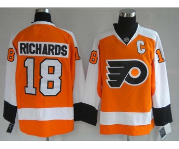 nhl jerseys philadelphia flyers #18 mike richards orange