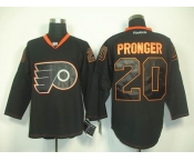 nhl jerseys philadelphia flyers #20 pronger black[2011 new]