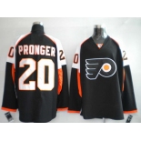 nhl jerseys philadelphia flyers #20 pronger black