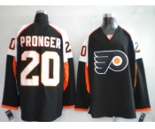 nhl jerseys philadelphia flyers #20 pronger black