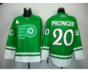 nhl jerseys philadelphia flyers #20 pronger green