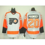 nhl jerseys philadelphia flyers #20 pronger white