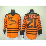 nhl jerseys philadelphia flyers #21 riemsdyk orange[2012 winter classic]