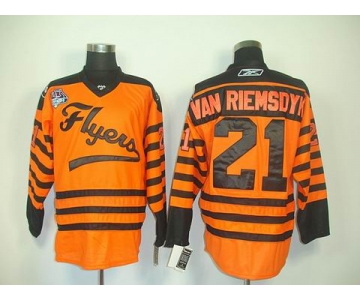 nhl jerseys philadelphia flyers #21 riemsdyk orange[2012 winter classic]