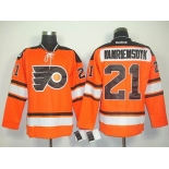 nhl jerseys philadelphia flyers #21 riemsdyk orange[black number][2011 new]