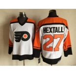 nhl jerseys philadelphia flyers #27 hextall white[hextall][m&n]