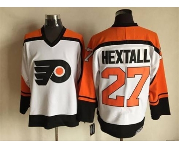 nhl jerseys philadelphia flyers #27 hextall white[hextall][m&n]