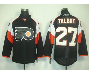 nhl jerseys philadelphia flyers #27 talbot black