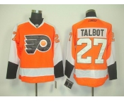 nhl jerseys philadelphia flyers #27 talbot orange