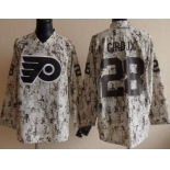 nhl jerseys philadelphia flyers #28 claude giroux white camo