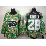 nhl jerseys philadelphia flyers #28 giroux camo[patch C]