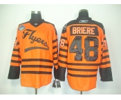 nhl jerseys philadelphia flyers #48 briere orange[2012 winter classic]