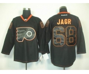 nhl jerseys philadelphia flyers #68 jagr black[2011 new]