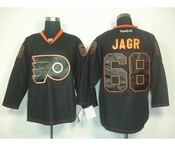 nhl jerseys philadelphia flyers #68 jagr black[2011 new]