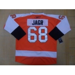 nhl jerseys philadelphia flyers #68 jagr orange