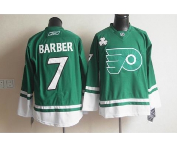 nhl jerseys philadelphia flyers #7 barber green