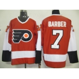 nhl jerseys philadelphia flyers #7 barber orange