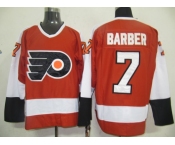 nhl jerseys philadelphia flyers #7 barber orange