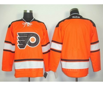 nhl jerseys philadelphia flyers blank orange[black number][2011 new]