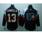 nhl philadelphia flyers #13 carcilllo black