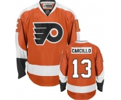 nhl philadelphia flyers #13 carcilllo orange