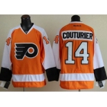 nhl philadelphia flyers #14 sean couturier orange